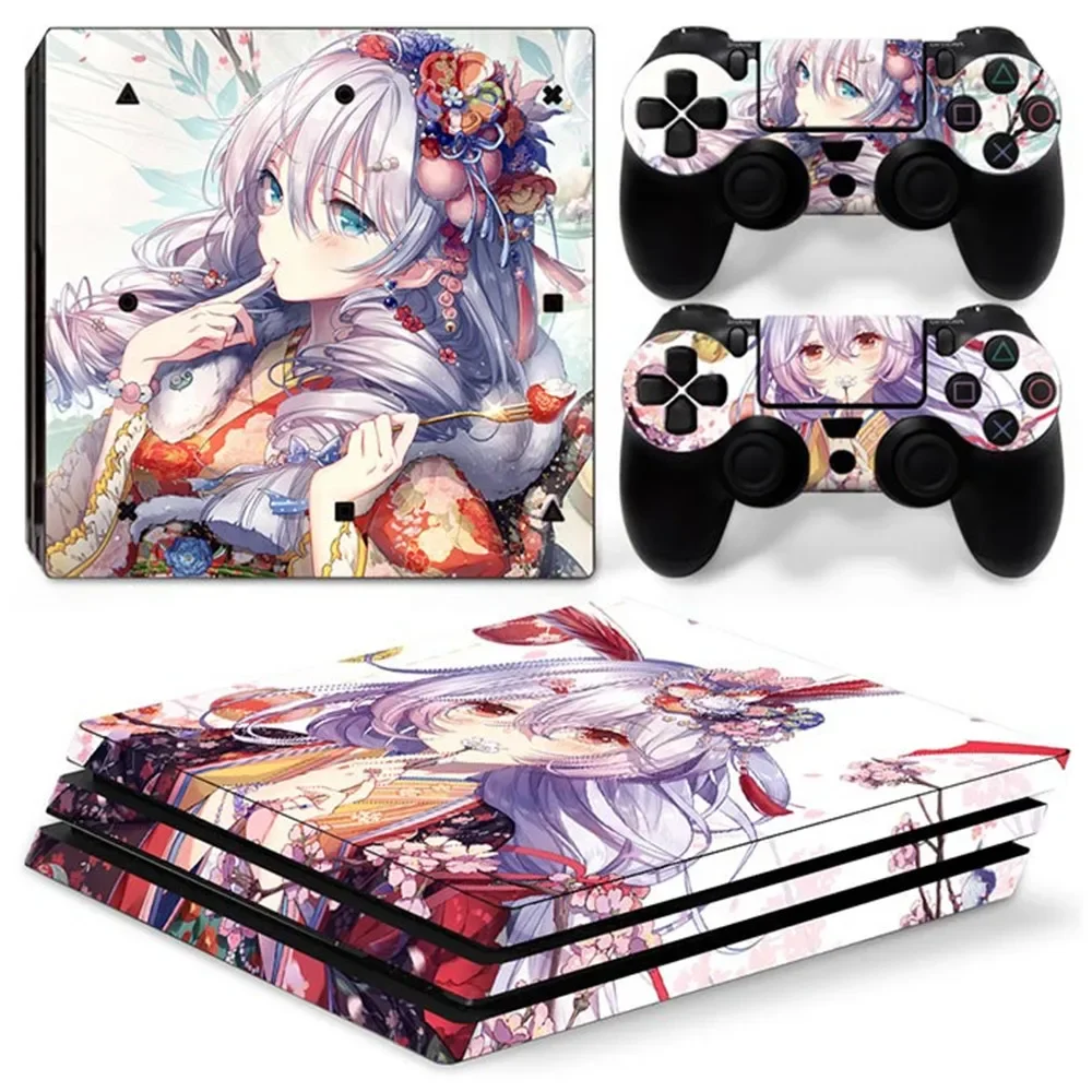 for PS4 PRO Skin Color Artwork Pattern Signs Cover Skin Decals Stickers Flim for PS4 Pro Controller Skin