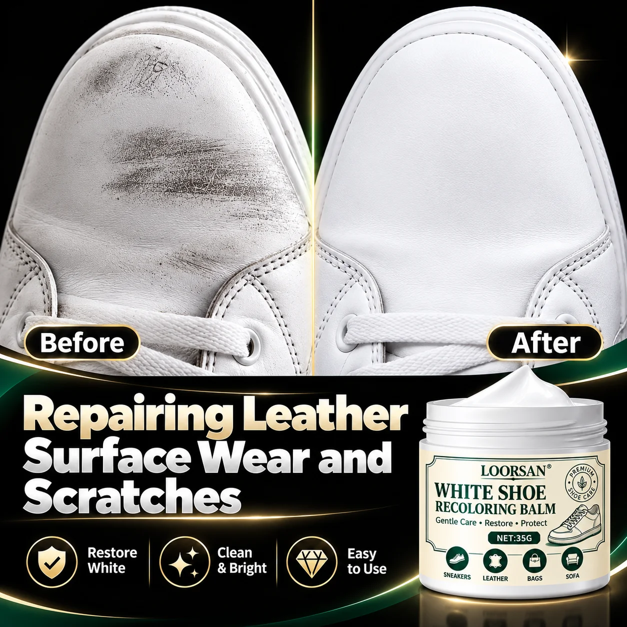 Крем для восстановления цвета – обзор и цена Sneaker Care Whitener