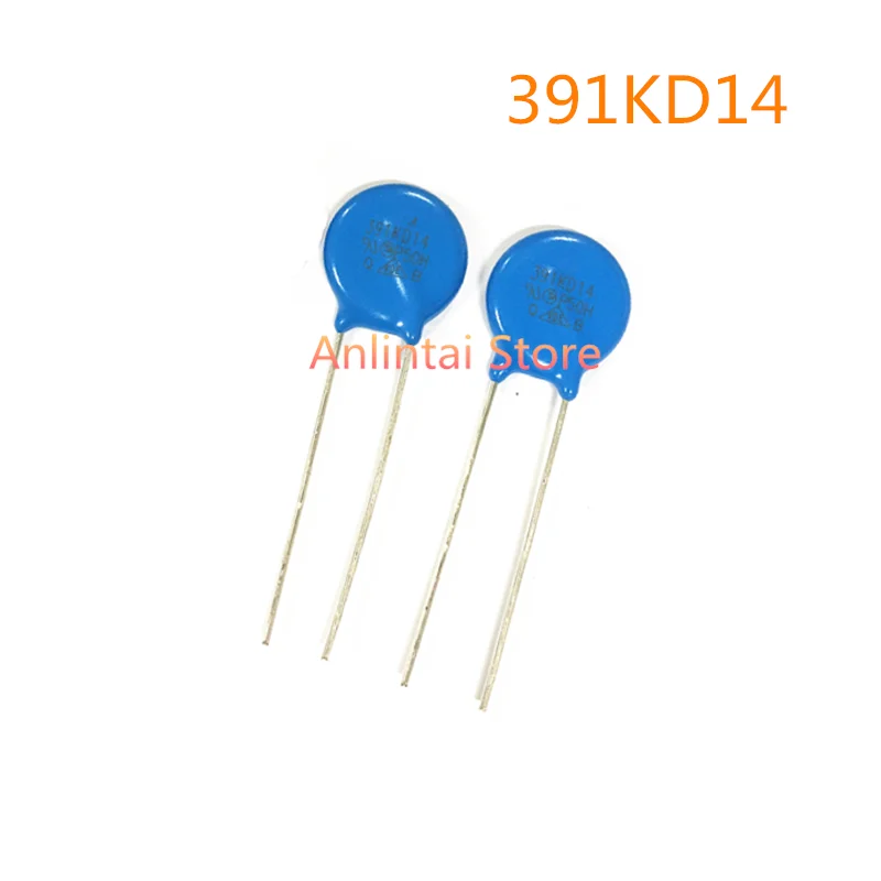 5 pces varistor 216nr-10d 216nr-14d 220nr-14d na linha dip-2 do diâmetro do varistor