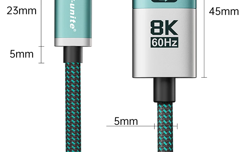 USB-C-auf-DisplayPort-Kabel 8K, bidirektionales DP-auf-Typ-C-Kabel für iPhone 17, Macbook Pro, iPad, iMac, kompatibel mit Thunderbolt 3/4 – Detail 19