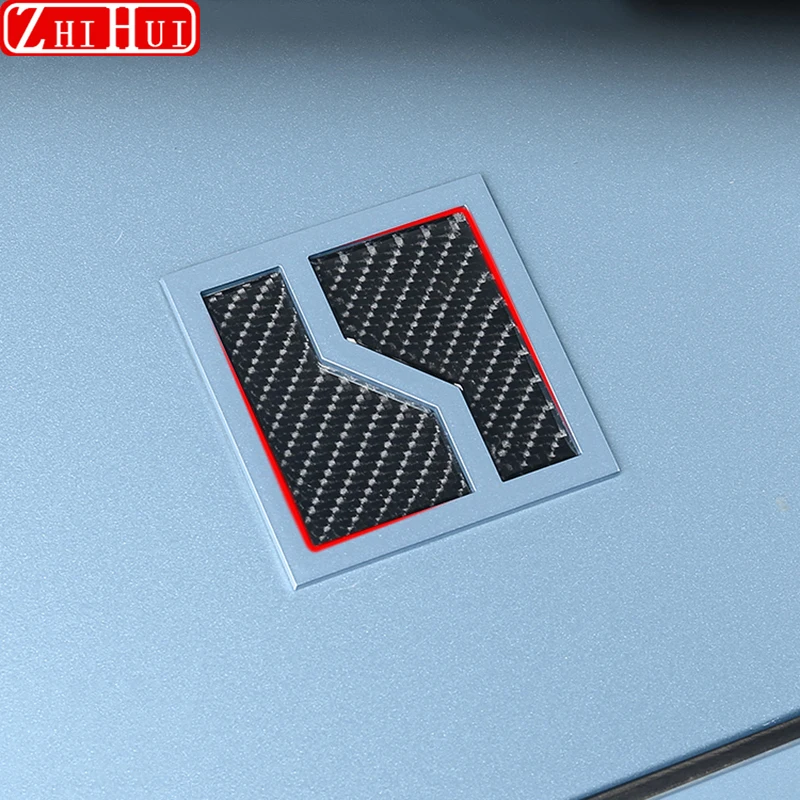 

For Zeekr 001 2021-2024 Car Styling Front Hood Logo Sticker Steering Wheel Modification Logo Sticker Interior Auto Modified Ac