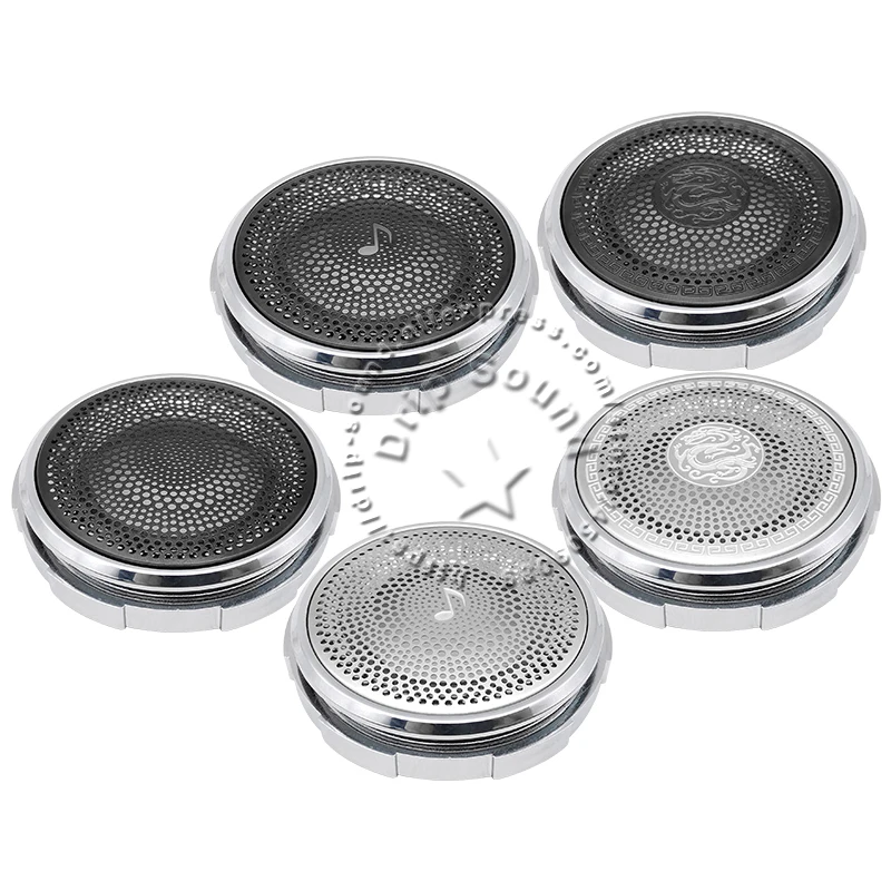 Dla 1,5-calowej osłony siatkowej do konwersji głośnika wysokiej jakości samochodowy domowy sprzęt audio dekoracyjne koło metalowa siatka ochronna 68,5 mm/2,70"