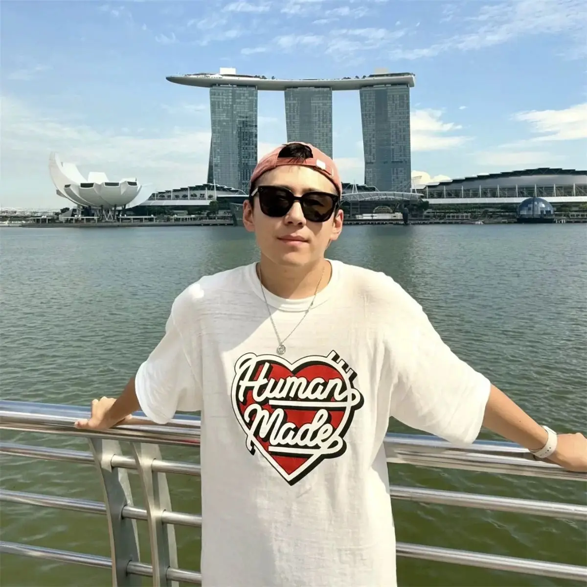 2026 Summer Heart Letter T Shirt Human Made Style Vintage Couple Casual Streetwear Top
