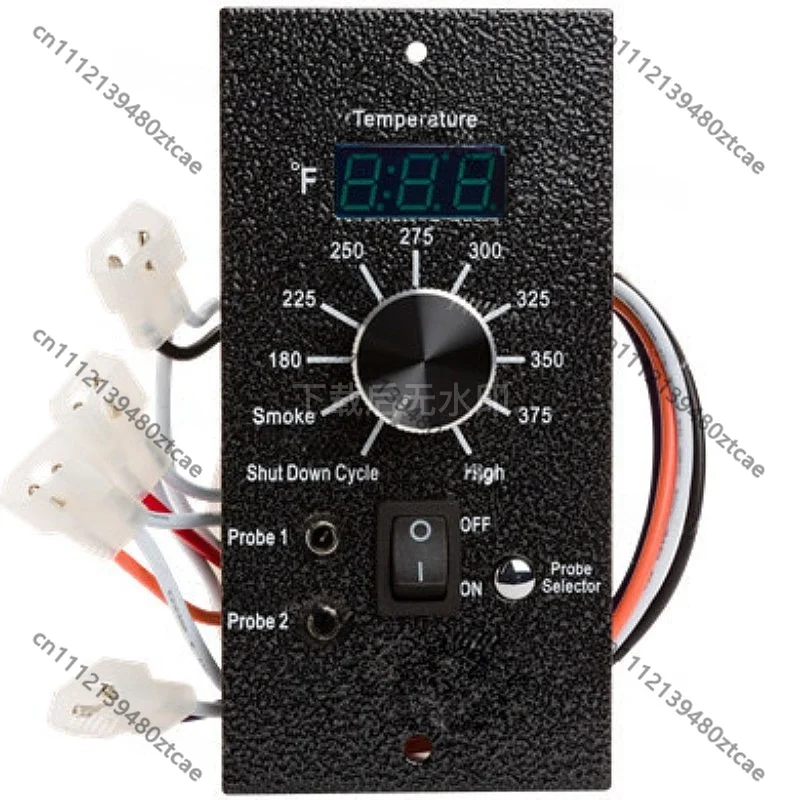 Smart Digital Display Controller for Pellet Carbon Smoker Grill with Precise Temperature Control