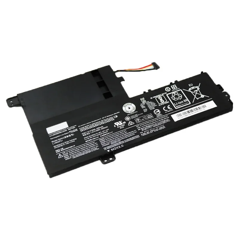 Imagem -04 - Lenovo-bateria do Portátil para Ideapad 300s 310s 320s S4135 75 70am Ith L14m2p21 Ioga 500 50014ibd 7.4v 30wh Novo