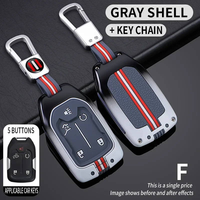 

Car Key Cover Fob Case Shell for CHEVROLET Silverado GMC Sierra 1500 2500HD 3500HD Terrain Acadia 2020 2021 2022 for Chevy