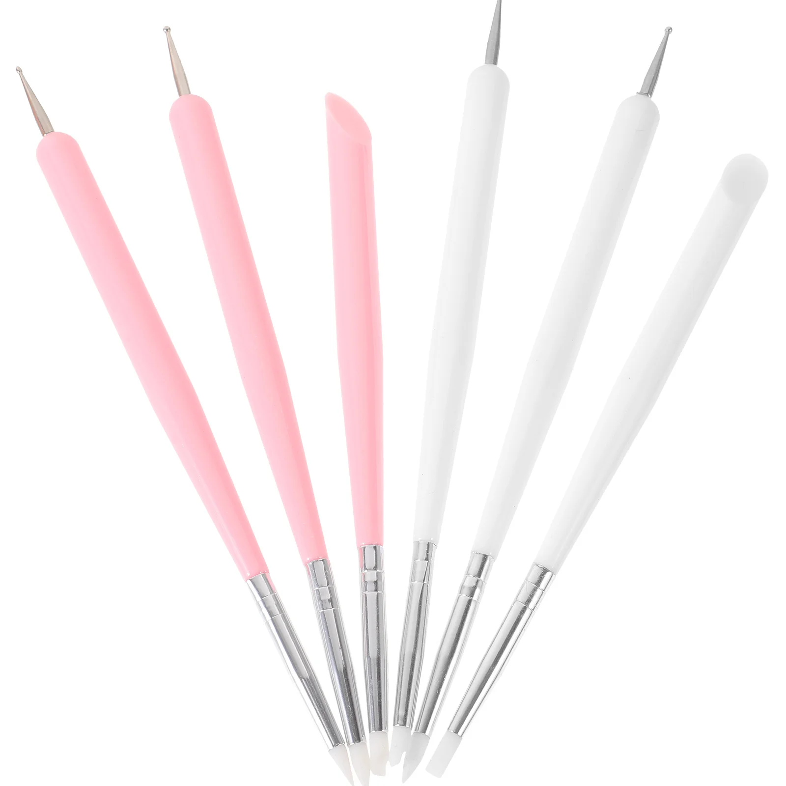 

6Pcs Double-Ended Nail Line Drawing Pen Manicure Tool Nail Art Liner for Fine Detail Acrylic Gel Natural Nails Professional Use