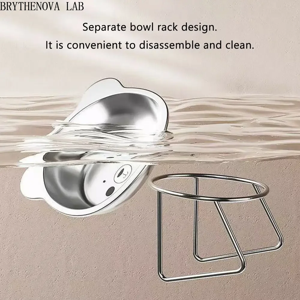 Feature Reduces Neck Strain the Stainless Steel Elevated Cat Bowl is Designed to Better Promote Posture Aid Digestion Reduce