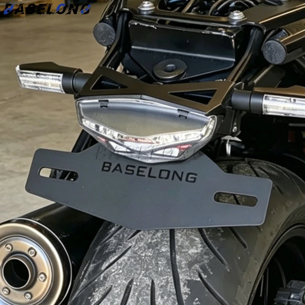 

Motorcycle License Plate Holder Bracket For BMW R NINET NINE T 9T Racer Scramble urban R9T 2014-2024 Tail Tidy Fender Eliminator
