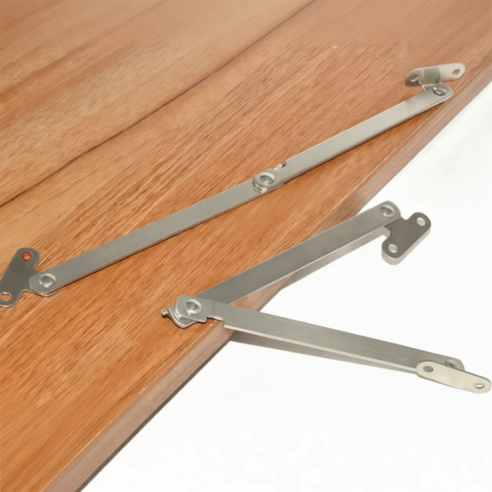 Iron Folding Support Rod Cabinet Door Hardware For Display Case Cupboard Modern Furniture Fitting Sturdy Strut