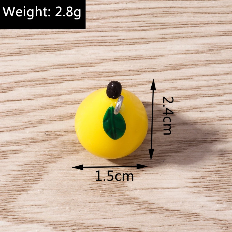Tusember 10 Stück niedliche Frucht-Cartoon-Erdbeer-Charms für handgefertigte Ohrringe, Armbänder, Halsketten, Schmuckherstellung, Zubehör – Detail 16