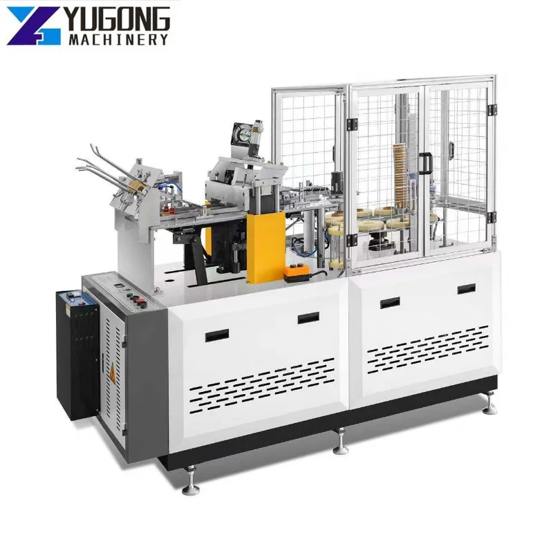 YG High Speed 8oz Double Wall Paper Cup Production Line 10oz Paper Drinking Cups Double Wall Making Machine