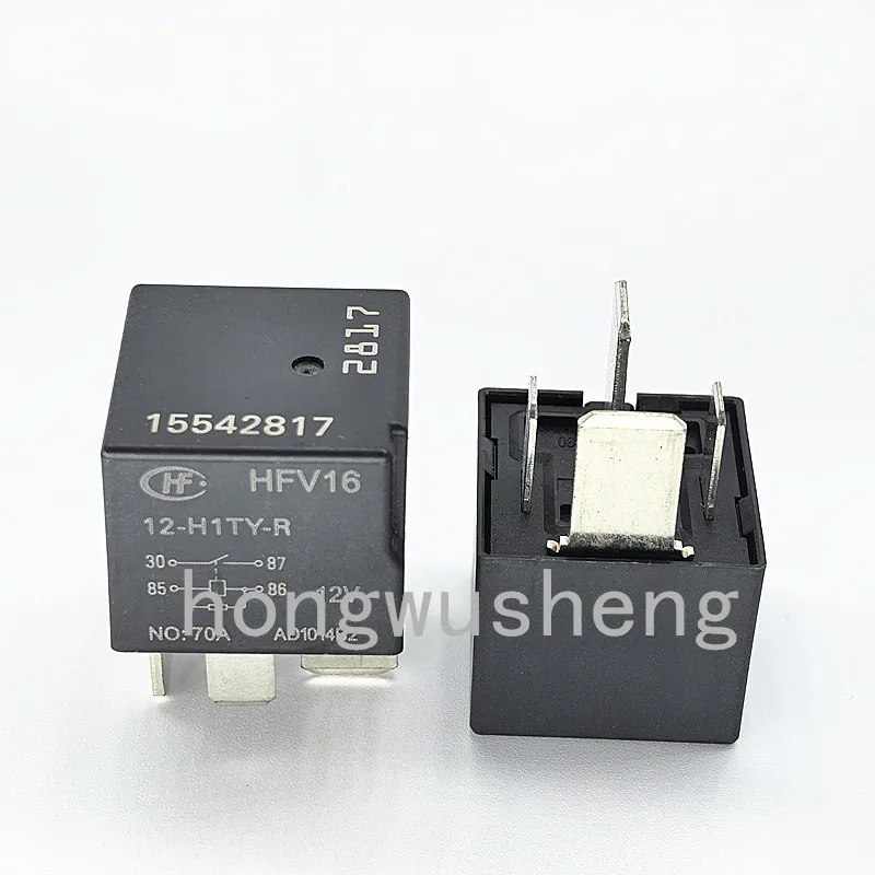 100% New 1pcs  HFV16-12-H1TY-R  DC12V  relay  70A  4pins