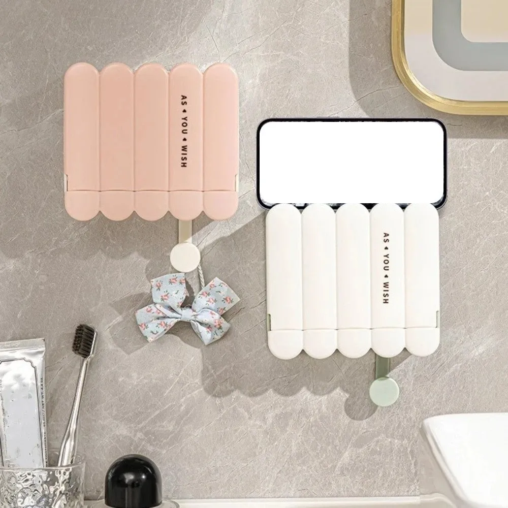 

Fashionable Waterproof Wall Mounted Soap Box Flip Lid Plastic Bathroom Soap Holder Ventilation Drain with Lid Soap Dish Toilet