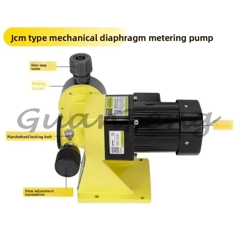 Mechanical electromagnetic diaphragm metering pump liquid dosing equipment