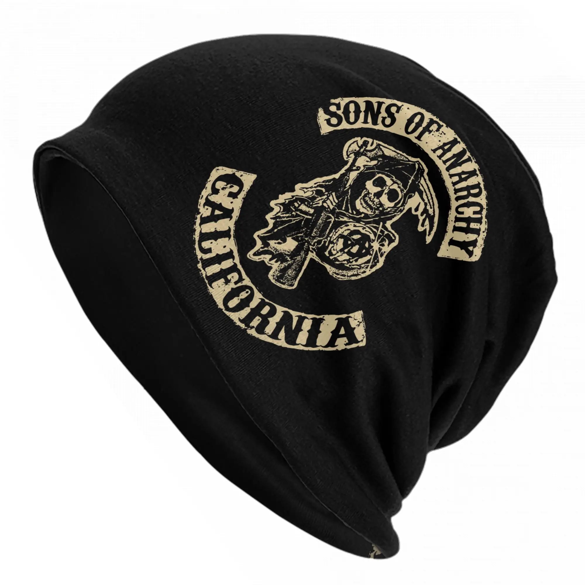 

SOA Sons of Anarchy Bonnet Hat Fashion Outdoor The TV Series Skullies Beanies Hats Unisex Warm Thermal Elastic Cap