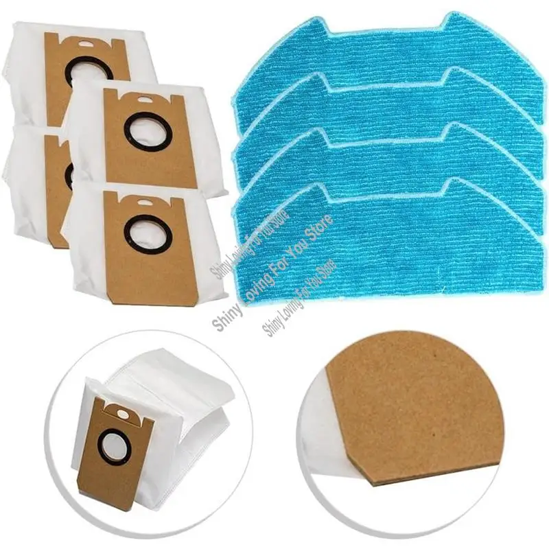 

HIM-Для Redkey R10 Аксессуары для роботов-пылесосов — запасные части включают в себя салфетки из микрофибры и набор мешков для пыли