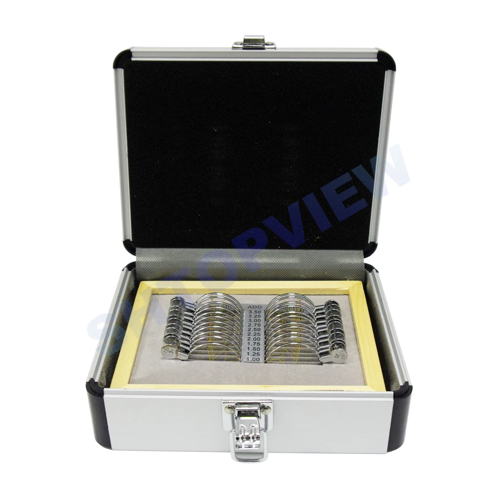 SHTOPVIEW Progressive Trial Lens Set with Aluminum Case JS-22 1-Year Warranty