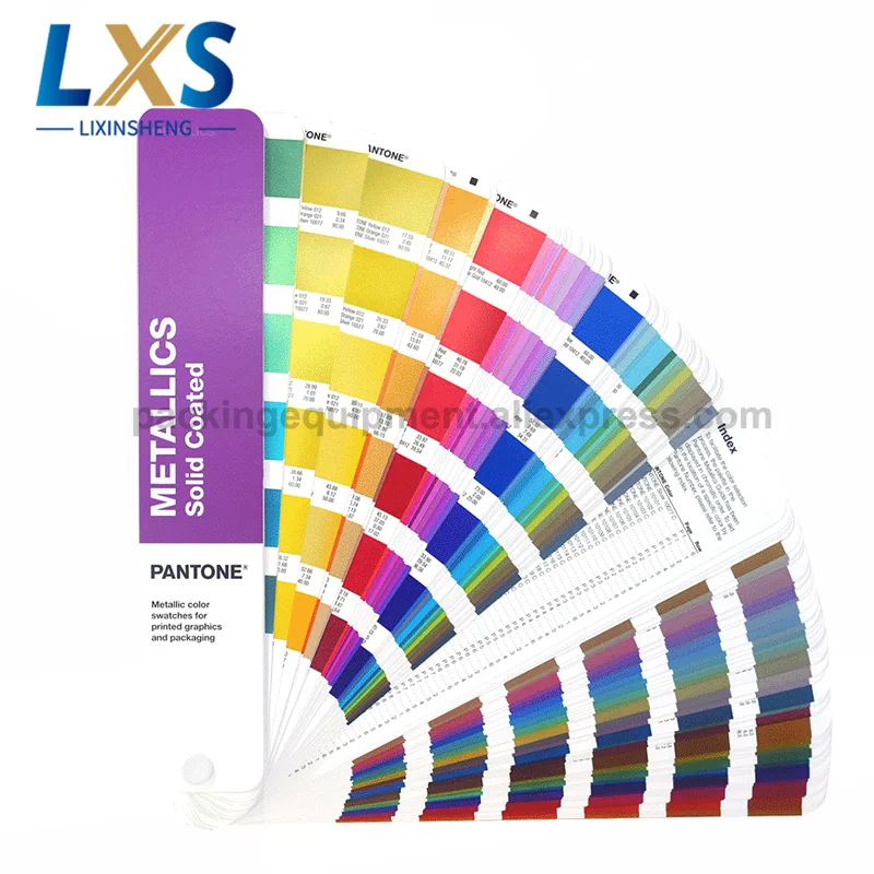 2022 New PANTONE Metallics Solid Coated Color Guide GG1507B