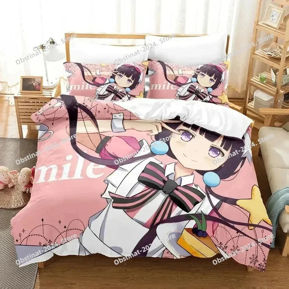 3D Kawaii Blend S Bedding Set Single Twin Full Queen King Size Bed Set Adult Kid Bedroom Duvet cover Sets 3D Anime Bed Sheet Set