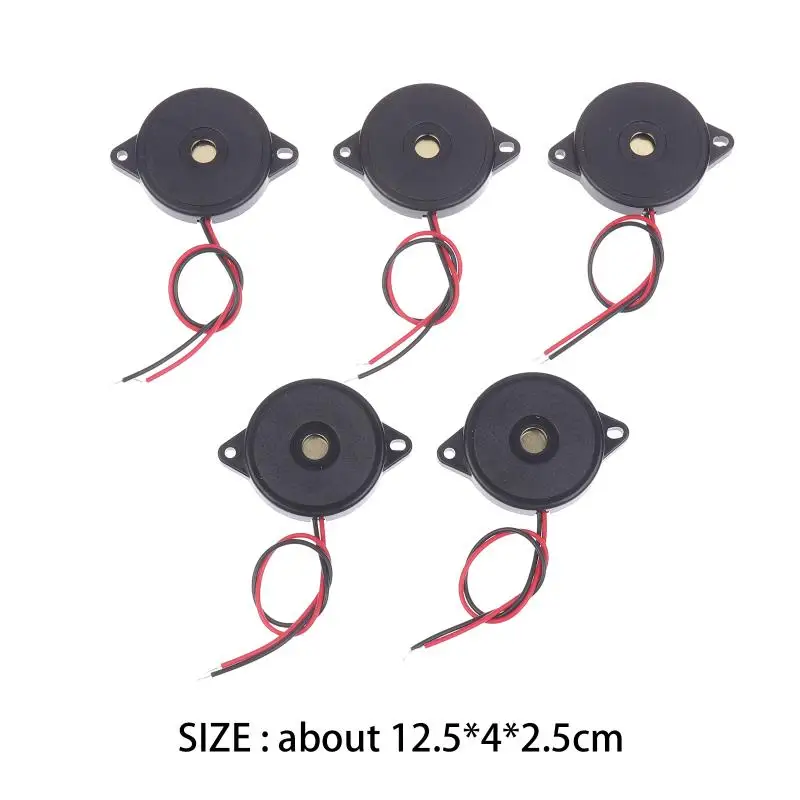 5/10/15Pcs Passive Buzzer High-decibel Buzzer With Wire Piezoelectric Speaker 3040 Buzzers For Arduino Car DIY Electronic