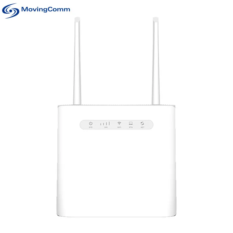 جهاز توجيه WIFI موديل C10/C10EV 4G LTE مع فتحة بطاقة SIM 4G LTE FDD TDD ومنفذ WAN/LAN RJ45 ووظيفة WIFI وVOLTE