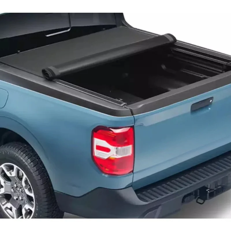 Customizable Sizes Soft Roll-up Tonneau Cover Exterior Part For 1500 Vigo Revo Tacoma NP300 C Triton L200