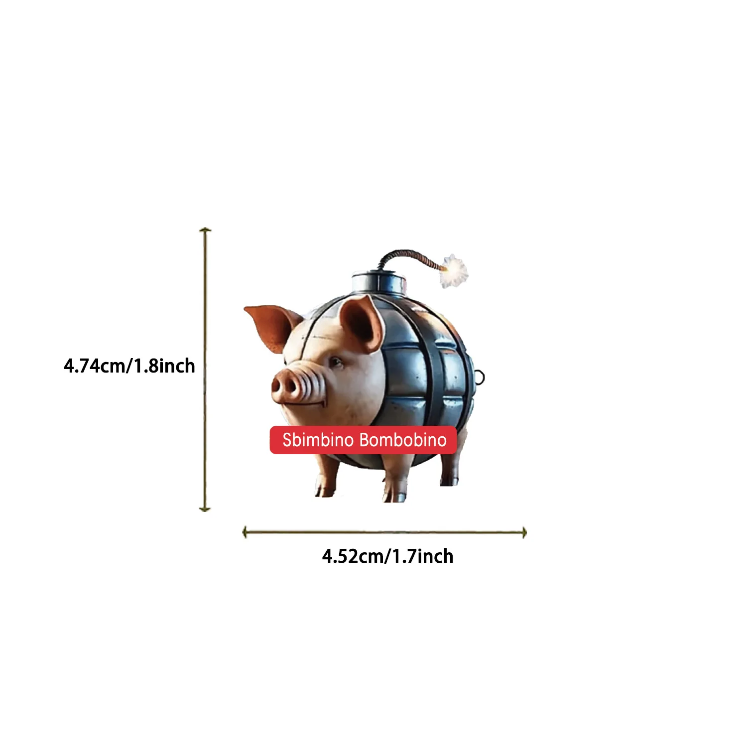 

10/30/60PCS Tung Tung Sahur Italian Brainrot Funny Creative Decorative Decorative Kids Toy DIY Pencil Box Scooter Bookshelf