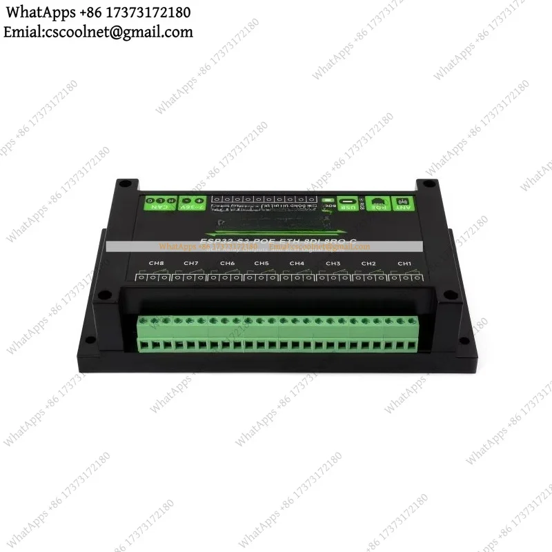 k06 Industrial 8-Channel ESP32-S3 WiFi Relay Module Isolated CAN Interface Xtensa LX7 Dual-core