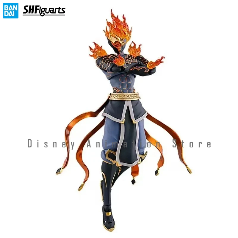 In Stock Bandai SHF Wushan Five Elements Wenrenyuxuan Huo Huan Enlightenment Anime Figures Action Figure Toy Gift Hobbies  Goods