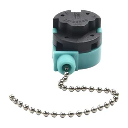 Interruptor de tracción de ventilador de 4 piezas, de 3 velocidades ZE-268S2, 4 interruptores de cable para Hunter bottle, Breeze, KTE, 308A, E87438, 3089T