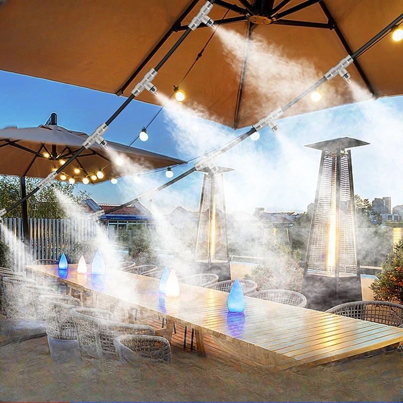 Homestay landscaping cooling fog forest system, spray spray high pressure