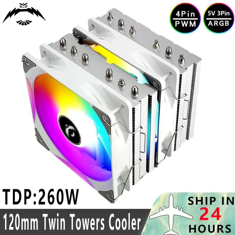 Qiuzaim 120Mm Twin … - image
