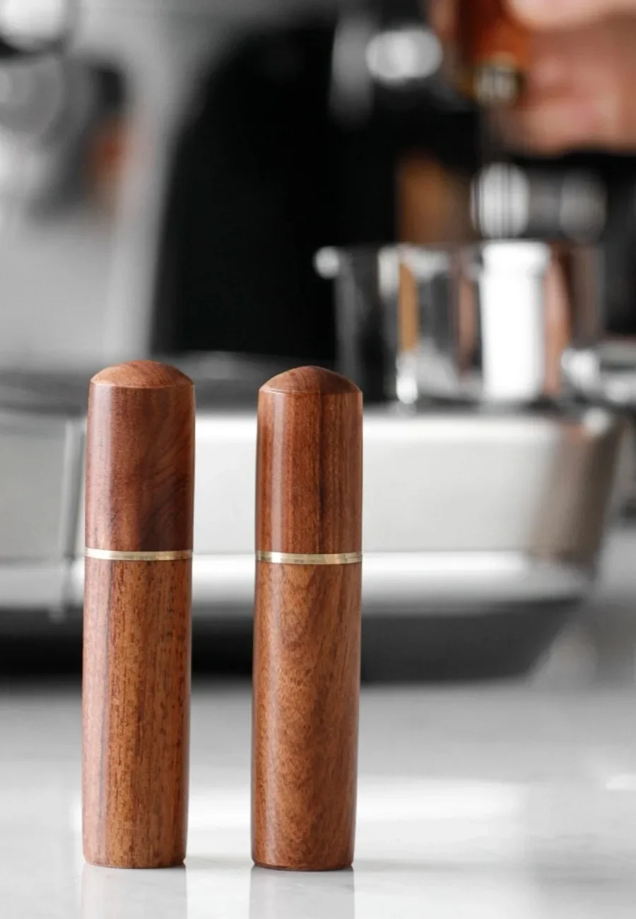 Professioneller Edelstahl-Kaffeepulver-Tamper Espresso-Rührer WDT-Werkzeug Verteiler Nivellierer Barista-Set Zubehör – Detail 8