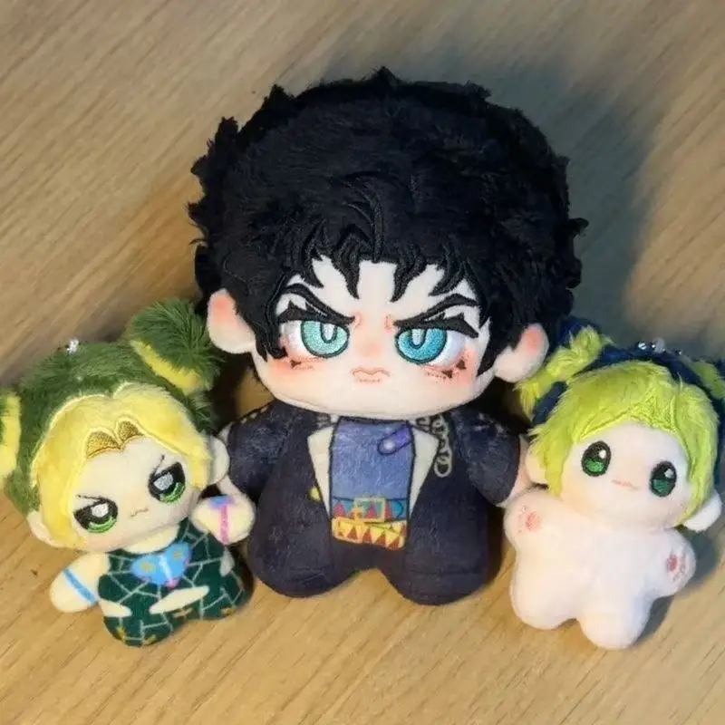 

Мягкая хлопковая плюшевая кукла JOJO Jotaro Kujo, 10 см, милый подарок в школу или креативный подарок на день рождения для детей и взрослых, рюкзак с подвеской