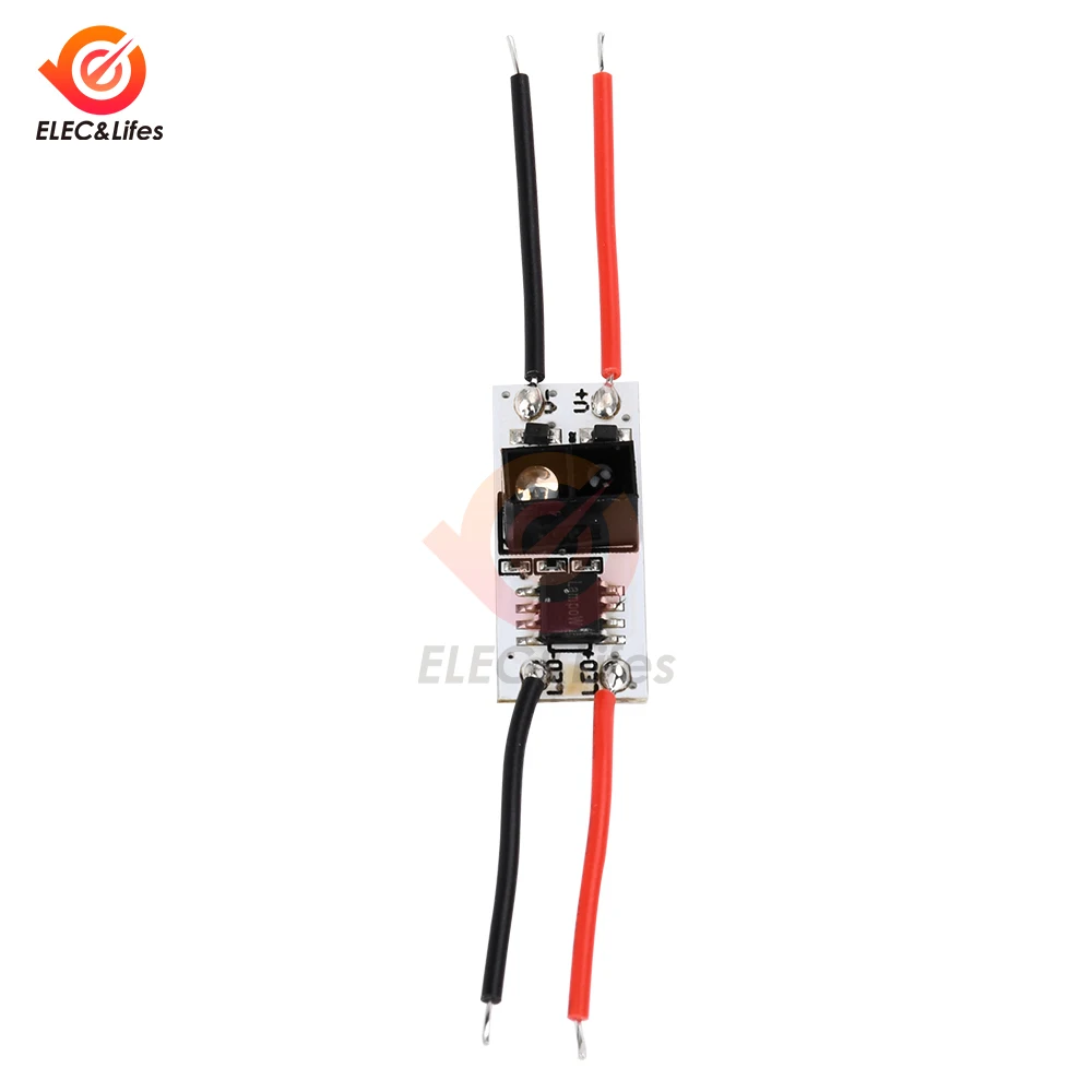 LP-5020 DC3-12V 12VIR وحدة استشعار الأشعة تحت الحمراء LED مصباح مع غلاف من الألومنيوم المدمج في مفتاح الاستشعار بالأشعة تحت الحمراء ومفتاح المسح اليدوي
