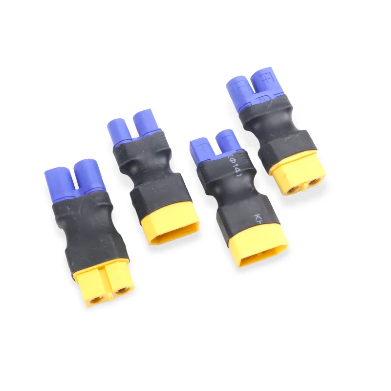 高品質 6 個 XT60 から EC3 メスからオスへのアダプタープラグディーンズコネクタ RC ヘリコプタークアッドコプター Lipo バッテリー制御部品