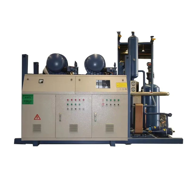 2025 China Unidade de refrigeração de armazenamento a frio Bitzer Pistão semi-fechado Unidade especial de baixa temperatura e refrigeração