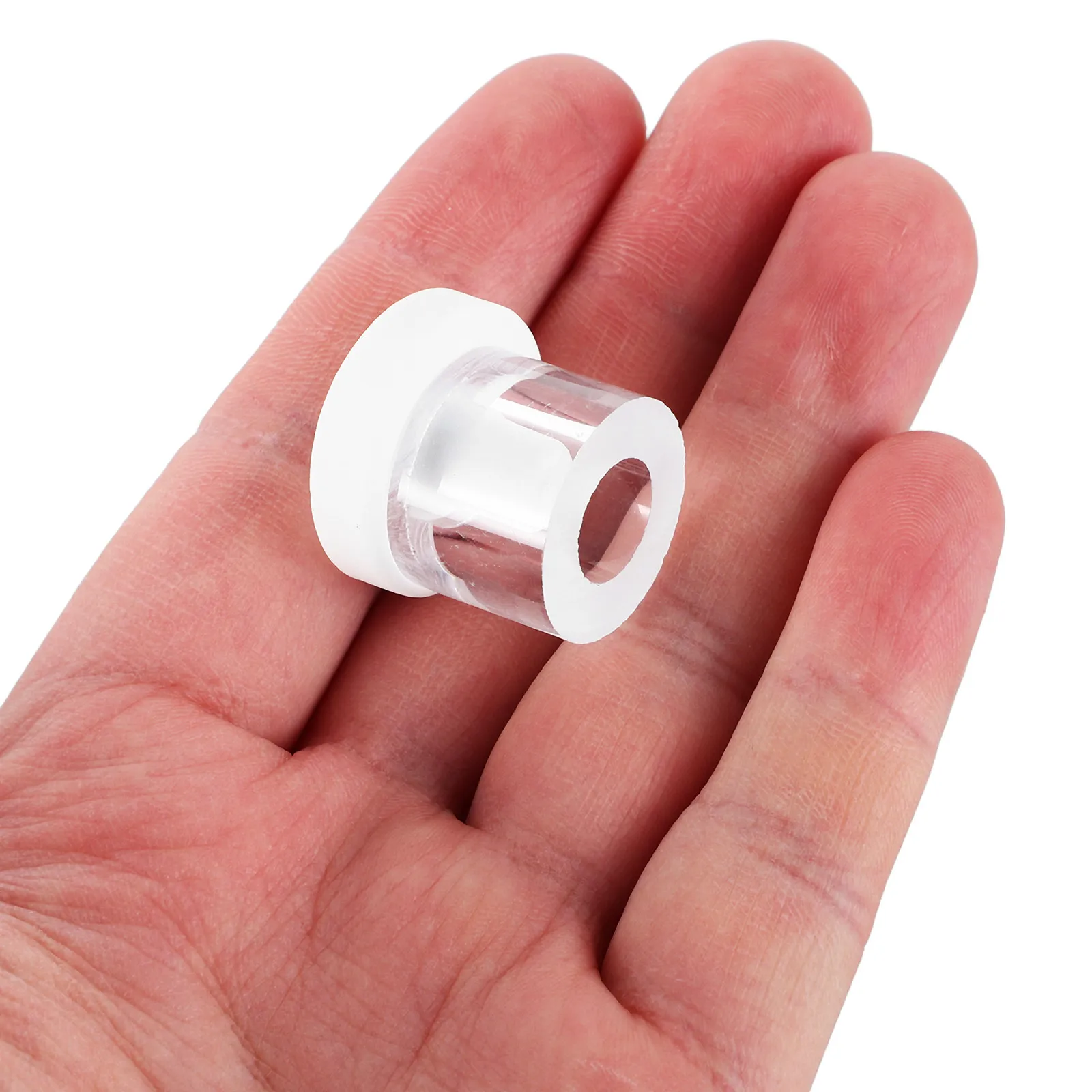 Coral Fragment Plug 1Set T-type Rack Acrylic Stand Fish Tank Decor Accessories Breeding Support Round Base Safe Materials
