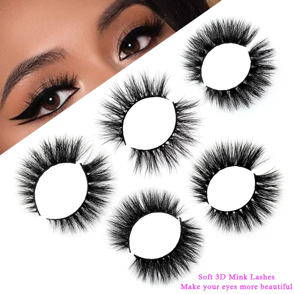 LEHUAMAO رموش بالمنك طويلة الأمد رموش المنك الطبيعية حجم دراماتيكي الرموش تمديد سميكة طويلة ثلاثية الأبعاد الرموش الصناعية