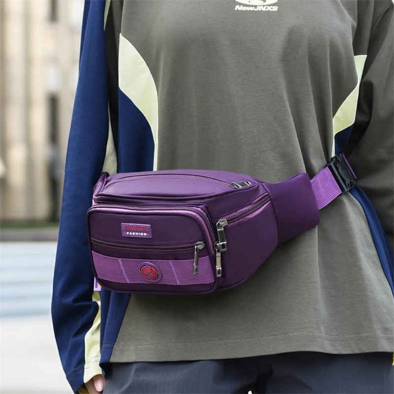 الخصر حزمة عادية وظيفية موضة جديدة مقاوم للماء حزمة مراوح المرأة حزام بوم حقيبة الذكور الهاتف المحفظة كيس مزموم للجنسين أكياس فاني