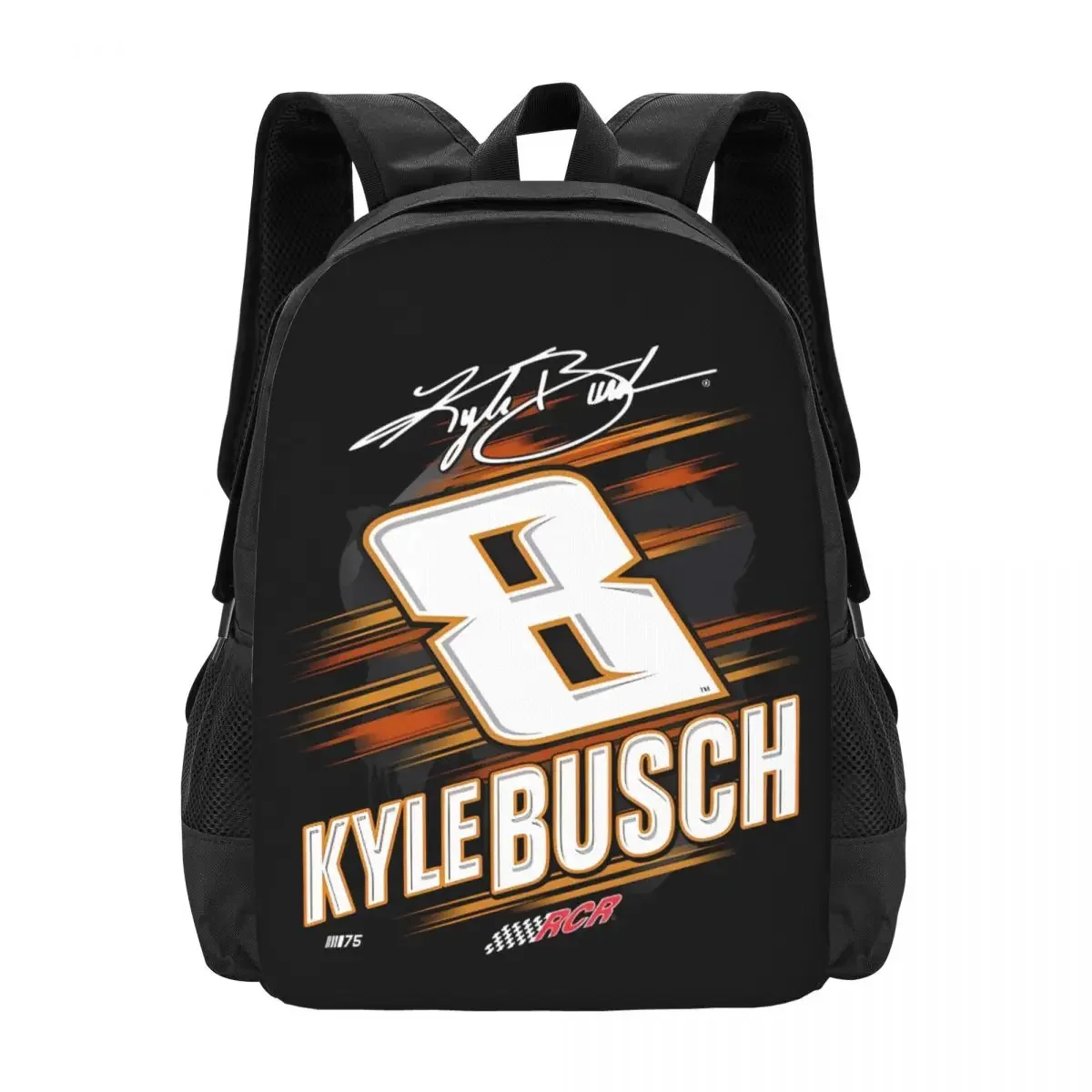 Kyle Busch 8 Travel Laptop Backpack, Business College School Computer Bag Gift for Men & Women