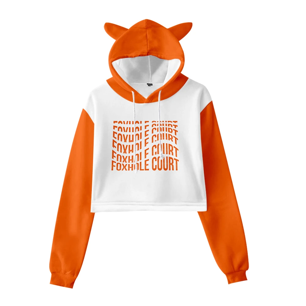 Men Hoodie The Foxhole Court 3D Women Sexy Cat Ear Hoodies Women Sweatshirt Cool Printed Kpop College Style Soft Fashion Girl