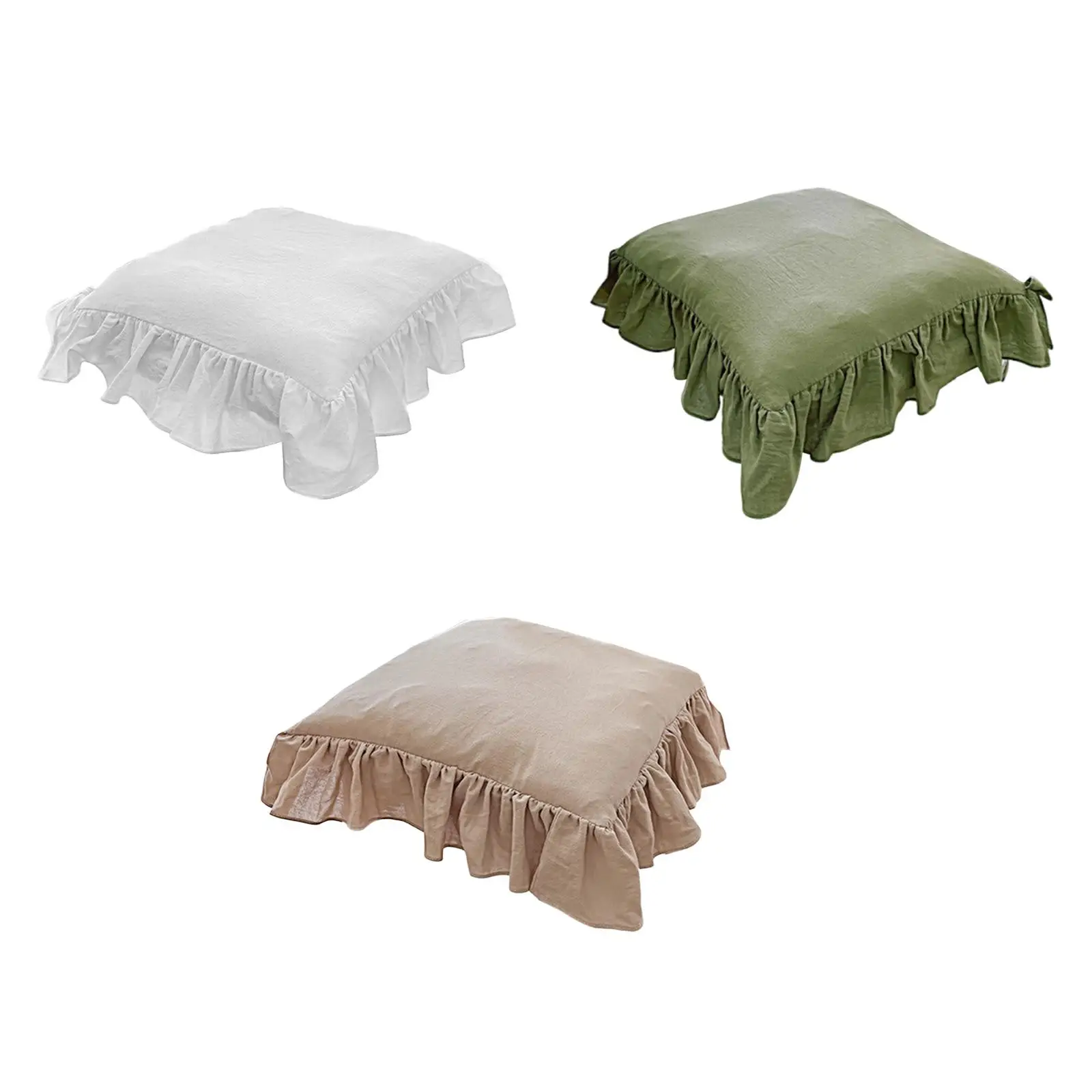 

Chair Cushion Non Slip Multipurpose Zipper Cotton Seat Cushion 15.75x15.75 inch for Ceremony Home Dining Kitchen Decoration