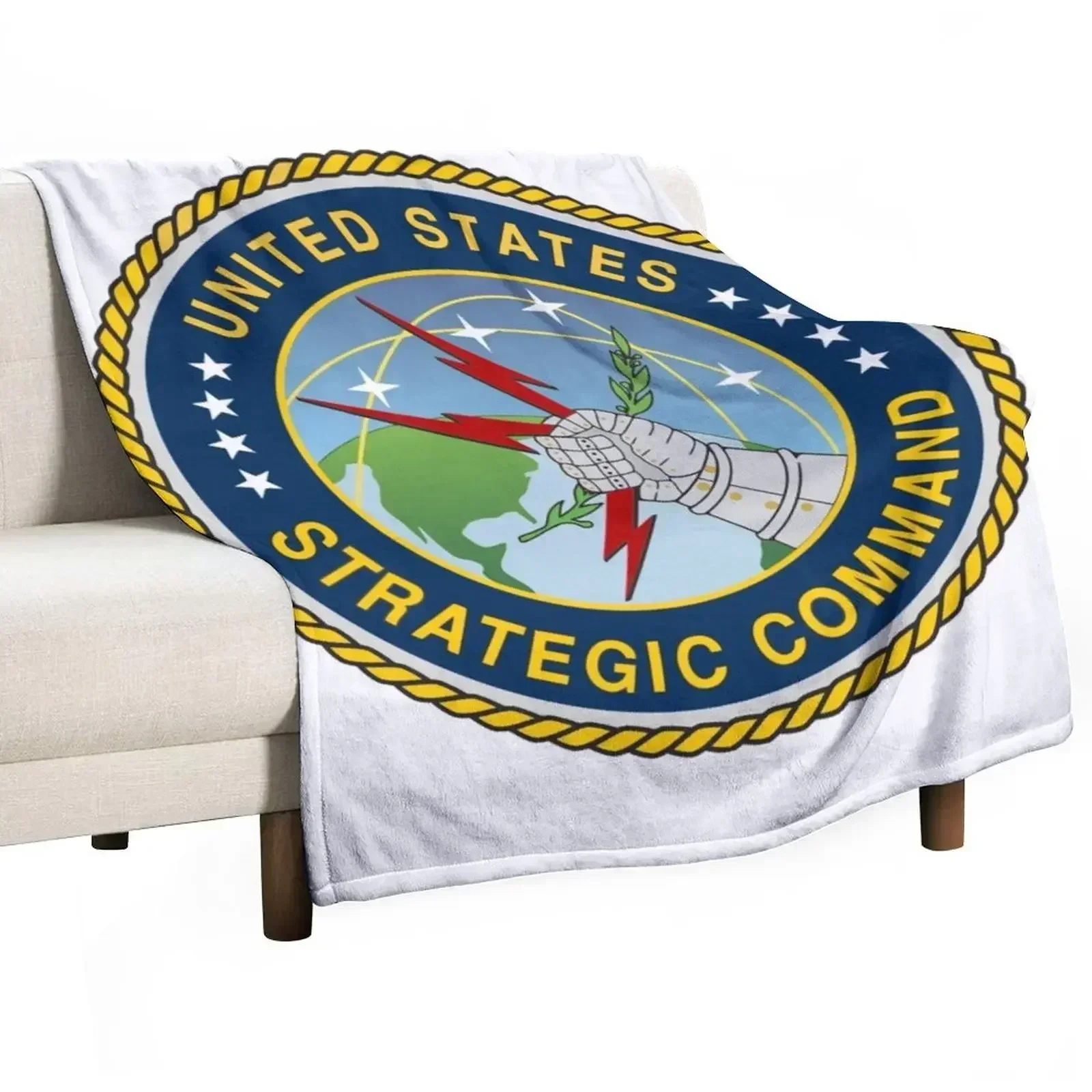 U S Strategic Command Throw Blanket Warm Kid'S Blankets