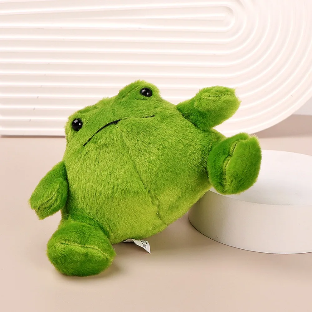 Green Frog Cartoon Frog Plush Keychain Plush Soft Ricky Rain Frog Plush Pendent Kawaii Cartoon Ricky Rain Frog Plush Keyring