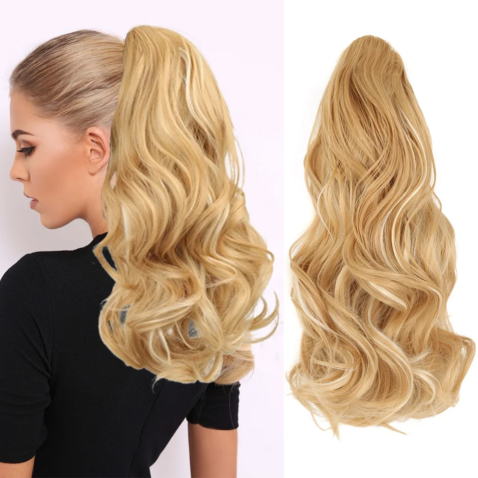 

Синтетические короткие кудрявые накладные хвосты на шнурке, синтетические накладные пряди для волос на заколках, элегантные для повседневного использования