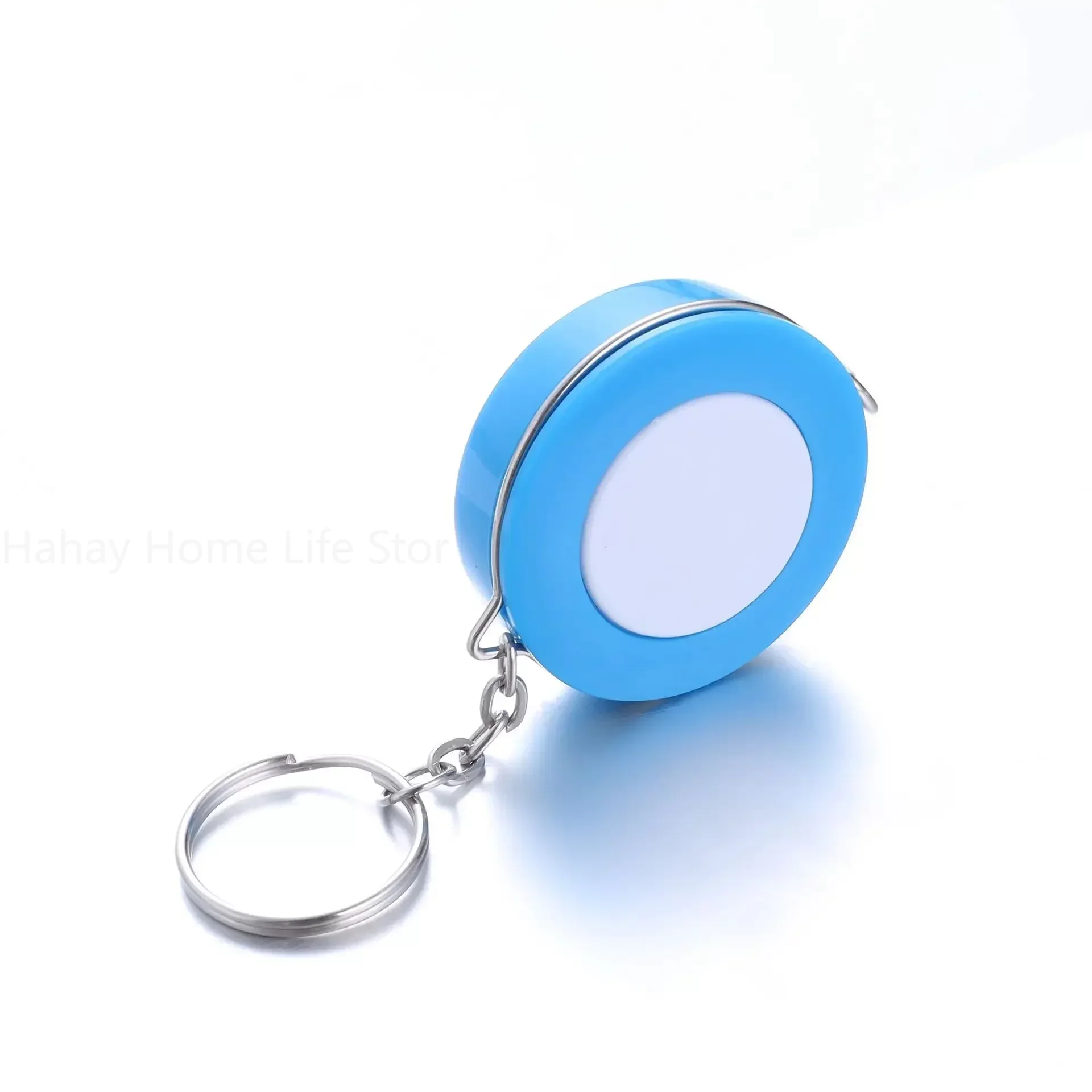 Practical Candy Color Keychain Tape Measure 1.5 Meters Quantity Clothing Size Tape Measure Small Tape Measure