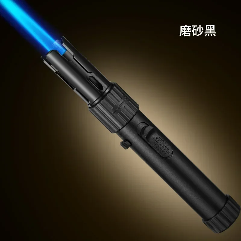 Planet Lightsaber Butane Gas Lighter 360° Use Metal Outdoor Windproof Turbine Torch Jet Lighter Gun BBQ Welding Cigar Tool