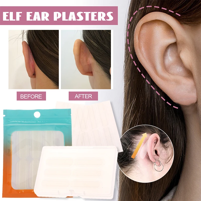 6/18/30 Patches Cosmetic Ear Corrector Protruding Ear Solution Invisible Elf Ear Patches No More Big Ears Sticking Out